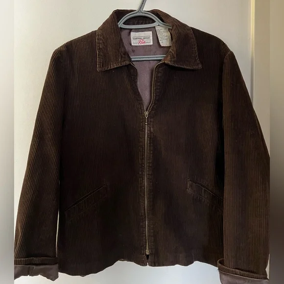 Cotton Ginny Jackets Coats Cotton Ginny Jacket With Zipper